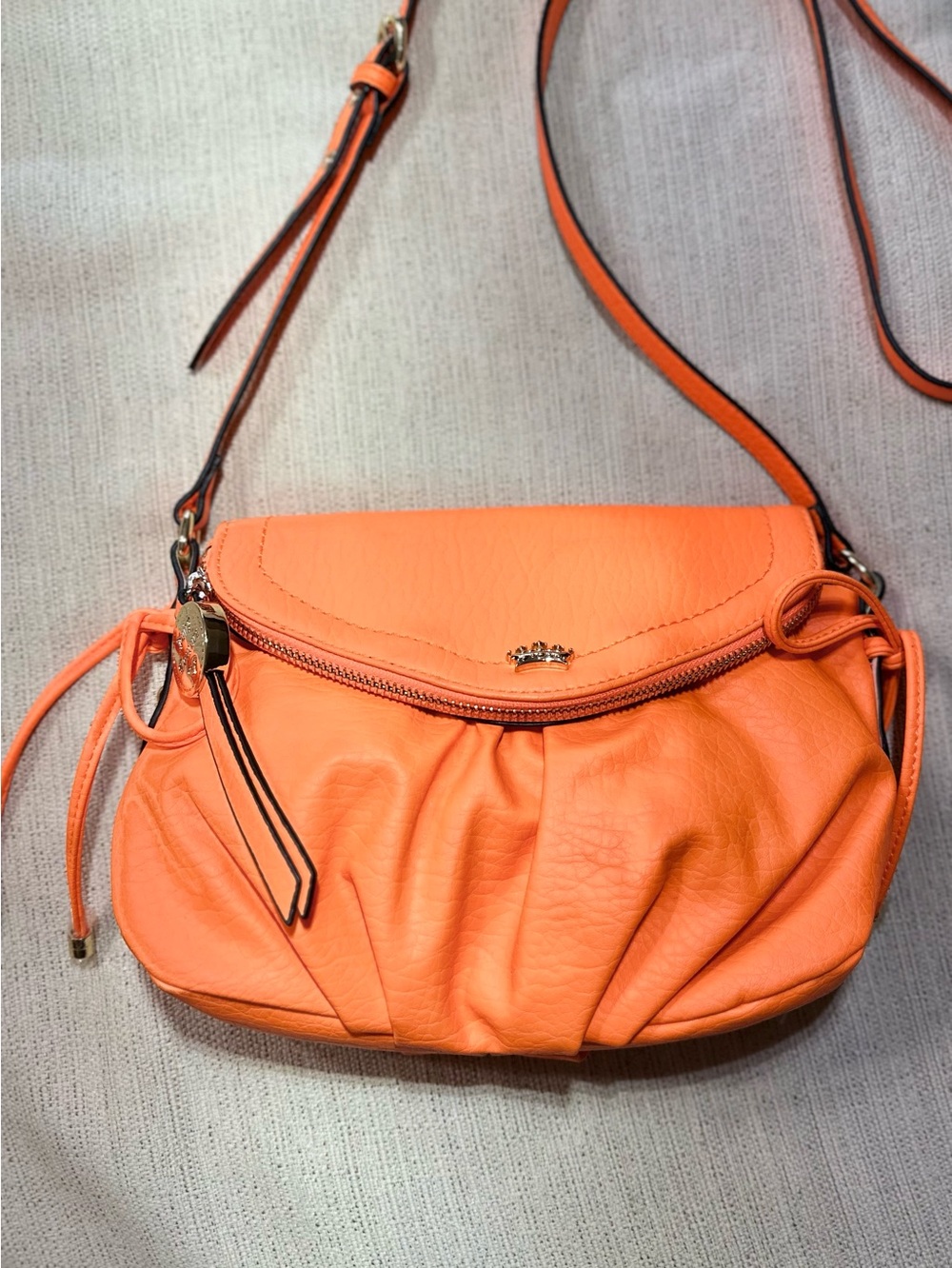 Juicy Couture Mini Travel Bag Faux Leather